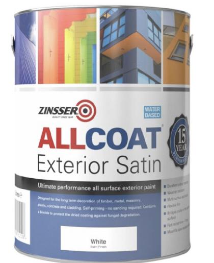 Zinsser AllCoat Exterior Satin (Water Based)