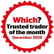 Which>? Trusted Trader of the Month December 2018